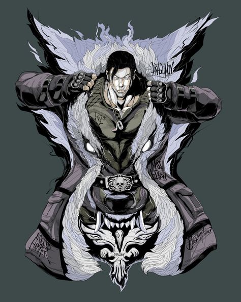 Dragunov Art by Wolf Marker - Tekken 8 Art Gallery Tekken Art, Sergei Dragunov, Bryan Fury, Library Games, Tekken 8, Game Concept Art, Game Character Design, Art Series, Video Game Art