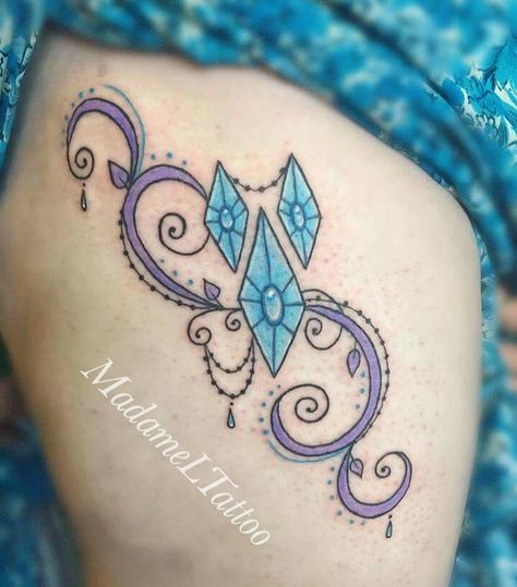 Rarity pony cutie mark. My little pony tattoo Pony Tattoo, My Little Pony Tattoo, Rarity Pony, Kitten Tattoo, Spirit Tattoo, Mark Tattoo, L Tattoo, Cute Little Tattoos, Cutie Mark