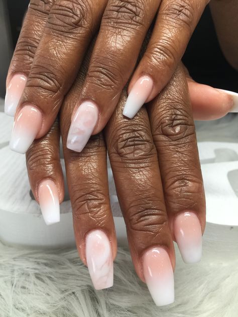 Nails Jamaica, Dip Ombre Nails, Ombre French Manicure, Umbre Nails, Toenail Ideas, White Short Nails, Vacay Nails, November Nail, Ombre French Tips