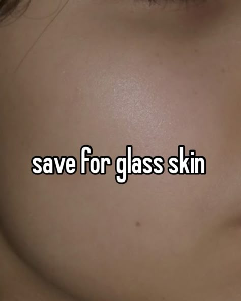 save for glass skin🛐🛐 Clear Skin In 7 Days, How To Get Glassy Skin, How To Get Glass Skin, Tips For Glass Skin, Glass Skin Tips, Tips For Clear Skin, Get Glass Skin, Skin Aesthetic, Get Clear Skin