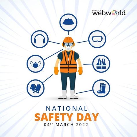 The National Safety Council observes National Safety Day every year on 4rth March to commemorate the founding and founding principles of the organization. Let's spread the importance of this day to all your friends and family by sharing it. . . . #nationalsafetyday #monarchwebworld National Safety Day Poster, Safety Day Poster, National Safety Day, National Safety, Email List, Friends And Family, The National, Social Media Marketing, Poster Design