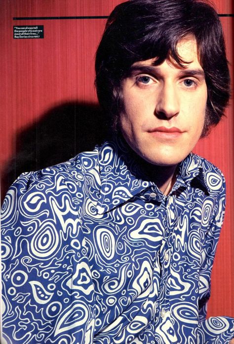 electripipedream: “ Ray Davies 1967 ” Waterloo Sunset, Black Limousine, Dave Davies, Ray Davies, Male Singers, 60s Music, The Kinks, Uk Music, Musica Rock