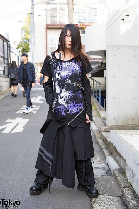 Gyaruo Men, Dark Harajuku, Fashion Study, H Naoto, Edgy Clothing, Harajuku Street Style, Harajuku Goth, Hindu Wedding Ceremony, Kei Visual