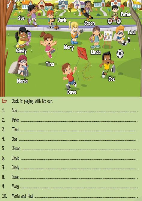 Describe Pictures Worksheet, Present Continuous Picture Description, Describing Pictures Worksheet, Describe The Picture Worksheet, Picture Description Worksheets Grade 1, Describe The Picture, Describing Pictures, Picture Story Writing, Speaking Activities English