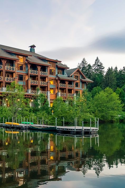 Nita Lake Lodge combines rugged wilderness and alpine chic on the serene shores of Nita Lake, away from the hustle and bustle of Whistler Village. #nitalakelodge #nitalake #lake #lakefront #lakeside #whister #whistlercreekside #canada #britishcolumbia #nature #mountain #kiwicollection #carewhereyoustay Nita Lake Lodge, Alpine Chic, Nature Retreat, Whistler Village, Safari Vacation, The Whispers, Lake Lodge, Clear Your Mind, Komodo