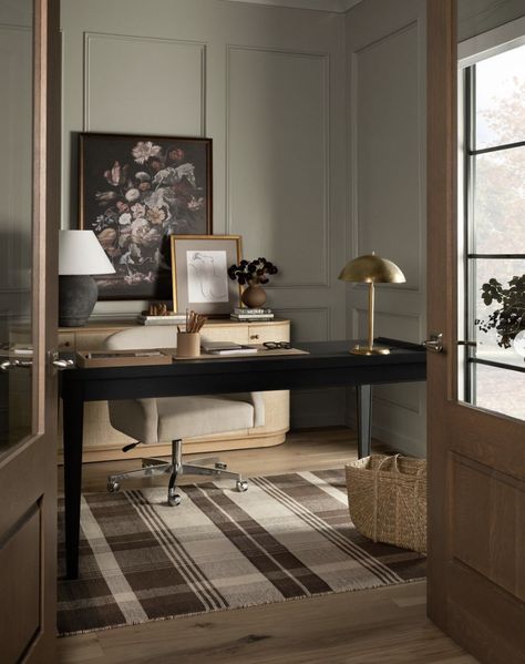 How to Design a Home Office that is Functional and Stylish - NP Studio Mcgee Home Office, Studio Mcgee Home, Mcgee Home, Office Inspo, Home Office Setup, Home Office Space, Office Room, Office Spaces, Office Inspiration