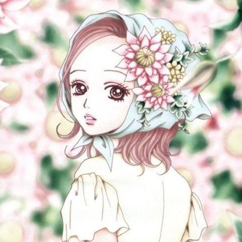 Komatsu Nana, Nana Komatsu, An Anime, A Girl, Flowers, Hair, Anime, Pink, White