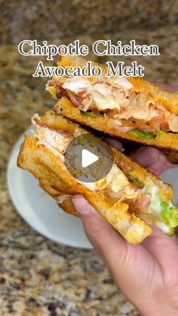 Vanessa Navarro✨ on Instagram: "Let’s make lunch! I love the #Panera Chipotle chicken avocado melt so I decided to make my own with sourdough bread & I also added some bacon to it! 10/10 recommend😋 
•
#cooking#cookwithme#panerabread#sourdoughbread#cocinamexicana#foodies" Panera Chipotle Chicken Avocado Melt, Chipotle Chicken Avocado Melt, Chicken Avocado Melt, Sourdough Bread Recipes, Avocado Melt, Make Lunch, Chipotle Chicken, Sourdough Bread Recipe, Making Lunch