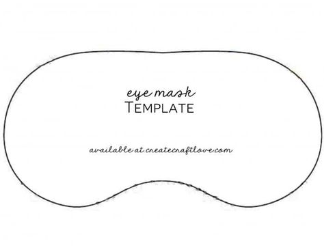 eye mask template Diy Eye Mask Sleep, Kids Eye Mask, Toys Printable, Kids Sleep Mask, Cricut Pictures, Diy Eye Mask, Diy Sleep Mask, Mask Invitations, Mask Template Printable