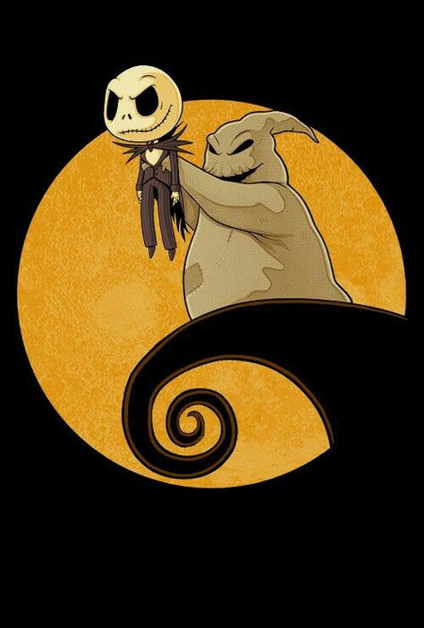 Jack Skellington and the  Oogie Boogie Man re-enact  the  scene from The Lion King {Nightmare Before Christmas] Nightmare Before Christmas Drawings, Jack The Pumpkin King, Nightmare Before Christmas Wallpaper, Christmas Tattoo, Tim Burton Art, Tim Burton Films, Tim Burton Movie, Marjolein Bastin, Oogie Boogie