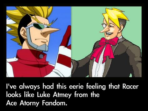 Luke Atmey (Ace Attorney) Ace Attorney Trilogy, Luke Atmey, Luke Atmey Ace Attorney, Cursed Ace Attorney, Ace Attorney Matt Engarde, Ace Attorney Trucy, Fairy Tail Funny, Ace Attorney, Funny Games