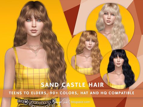 Sims Free Play, Pelo Sims, Sims 4 Dresses, Female Hair, Sims 4 Toddler, Sims 4 Downloads, Sims4 Clothes, Sims 4 Collections, Sims Hair