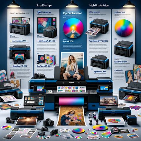 Epson sublimation printers - a guide to Epson's core offering – Castle Ink Sublimation Printer, Eco Friendly Design, Sublimation Paper, Dye Sublimation, Print Images, Custom Clothes, Budget Friendly, Photo Printing, Sublimation Printing