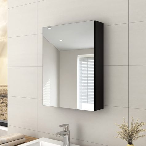 Vanity Mirror Cabinet, Bathroom Wall Storage Cabinets, Toilet Mirror, Makeup Bathroom, Hidden Wall, Shelf Mirror, Bathroom Mirror With Shelf, Bathroom Wall Storage, Wall Storage Cabinets