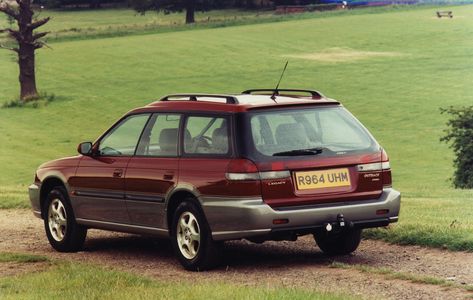 Subaru Legacy Outback UK-spec (BG) '1995–99 Old Subaru, Subaru Liberty, Trailer Deck, Car Subaru, Rare Cars, Suzuki Cars, Legacy Outback, Weird Cars, Mercedes Benz Cars