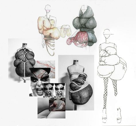 Enter the poetic and violent world of Parsons BFA Fashion student Andrew Curwen – 1 Granary Fashion Sketchbook Inspiration, Fashion Portfolio Layout, Sketchbook Layout, Textiles Sketchbook, 포트폴리오 레이아웃, Art Pierre, Fashion Student, Art Appliqué, Fashion Design Sketchbook