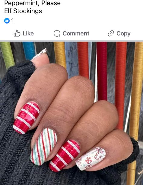 Wander Luster Color Street, Color Street Holiday Nails, Color Street Christmas Combos, Color Street Christmas, Nail Combos, Street Nails, Color Street Nails, Christmas 2024, Color Street