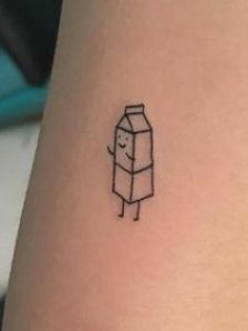 622 Best Small Tattoos images in 2020 | Small tattoos ... #tattoo #tattoos #smalltattoos Funny Small Tattoos, Dumbest Tattoos, Stick Poke Tattoo, Party Tattoos, Doodle Tattoo, Poke Tattoo, Funny Tattoos, Dainty Tattoos, Aesthetic Tattoo