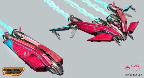 ArtStation - Concept ship for Guardians of the Galaxy Vol. 3, Shane Baxley Sci Fi Tech, Concept Ships, Cool Tech, Multi Tool, Sci Fi Art, Guardians Of The Galaxy, The Galaxy, Concept Art, Art Design