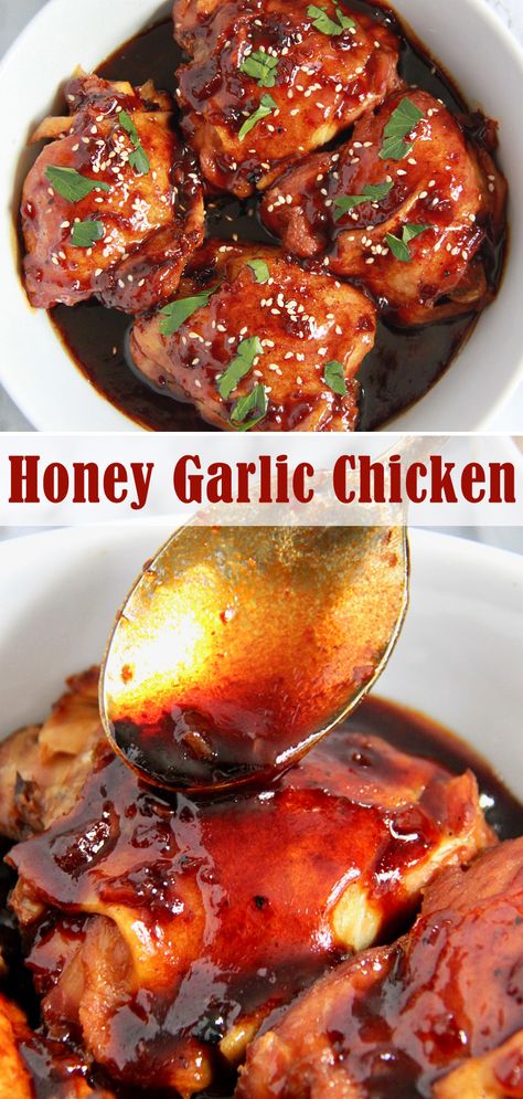 Instant Pot Honey Garlic Chicken Honey Soy Chicken Instant Pot, Honey Garlic Chicken Thighs Instant Pot, Vh Honey Garlic Chicken, Boneless Skinless Chicken Thigh Recipes Instant Pot, Honey Garlic Chicken Instant Pot, Instant Pot Honey Chicken, Chicken Thigh Fillet Recipes, Chicken Legs In Air Fryer, Chicken Thighs Crockpot