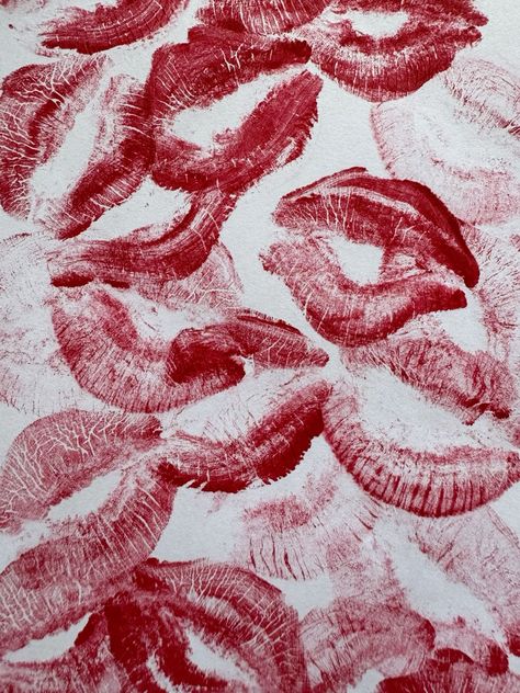 lipstick on paper Cherry Print Wallpaper, Red Aesthetic Prints, Bite Me Aesthetic, Lipstick Marks On Boyfriend, Lipstick On Paper, Red Black White Aesthetic, Lipstick Kiss Art, Red Black And White Aesthetic, White And Red Aesthetic