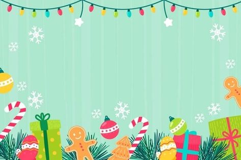 Christmas Background Horizontal, Christmas Ppt Background, Cute Christmas Backgrounds, Xmas Frames, Dream Psychology, Car Cake Toppers, Christmas Cards Kids, Christmas Program, Slide Background