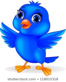 Blue bird cartoon Blue Bird Cartoon, Bird Cartoon Character, Bird Cartoon, Bird Clipart, Cartoon Character, Blue Bird, Blue