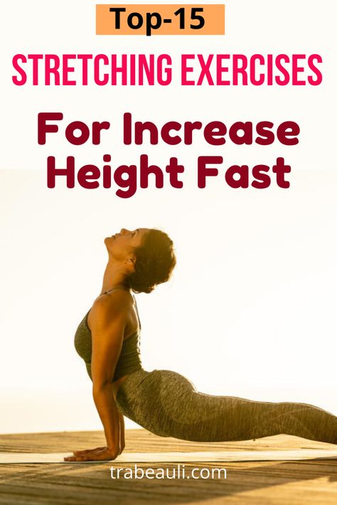 How Can I Get Taller, Height Stretches, Height Exercises, Exercise For Fat Loss, Tips To Increase Height, Fitness Exercises At Home, Height Grow, How To Get Tall, Get Taller Exercises