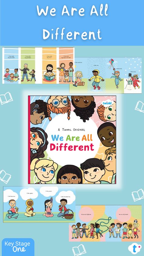 Similarities And Differences Activities, All About Me Questions, All About Me Topic, Celebrate Differences, We Are All Different, All About Me Preschool, Classroom Discussion, Counseling Kids, Social Story