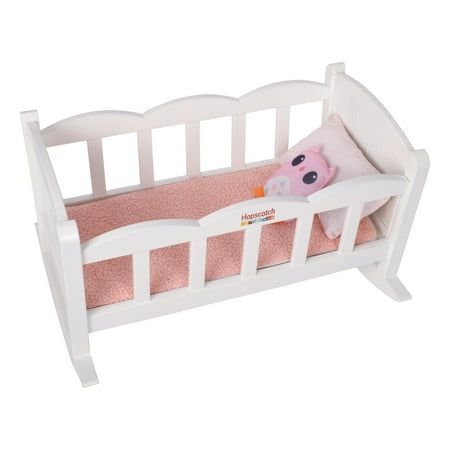 Little ones can tuck in their favorite doll for a restful sleep with Hopscotch Lane My Baby Dolls Sweet Dreams Rocking Crib! With its gentle rocking motion and cozy setup its sure to become a favorite playtime accessory. This crib has everything needed to create a dreamy bedtime experience. 4 adorable accessories are included, a comfy mattress, soft pillow, snugly blankie, and stuffed owl. The charming light pink design adds a modern touch to every adventure. Sweet dreams, baby! Color: White. Rocking Crib, Comfy Mattress, Cozy Setup, Baby Doll Crib, Stuffed Owl, Sweet Dreams Baby, Doll Crib, Baby Color, Cute Bedroom Ideas