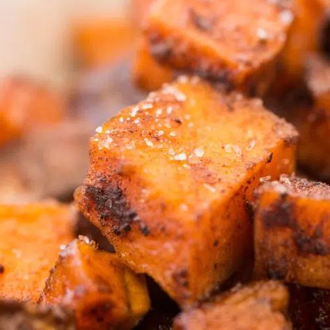 How To Cook Tofu In The Microwave Honey Roasted Sweet Potatoes, Cook Tofu, Tofu Curry, Baked Sweet Potatoes, Steamed Tofu, Vegan Sides, Crispy Tofu, Honey Roasted, Tofu Recipes