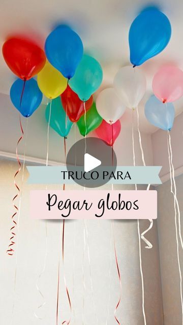 Pijamadas Picnic Teepee Celebraciones Tipi on Instagram: "Truco para pegar tus globos al techo 🚫 sin cinta plástica. No más levantamiento de pintura 😄 ¿Crees que realmente funciona? #truco #tips #tipdedecoración #globos #decoracionconglobos #tutorial #diy #globospersonalizados #medellinparty #medellinparty #festejosmedellin #agenciadefestejos #cumpleaños #decoracióndefiestas #decoraciondecumpleaños #bombas" Ideas Cumpleaños Mujer, Ideas Para Decorar Con Globos, Birthday Party Decorations Ideas, Ideas Para Cumpleaños, Tutorial Diy, Law Of Attraction, Spa, Birthday, On Instagram