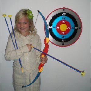 High Quality Toy Archery Bow And Arrow Set With Target Kids Archery Set, Kids Archery, Toy Bow And Arrow, Bow And Arrow Set, Archery Set, Archery Arrows, Archery Bow, Bow And Arrow, Sports Toys