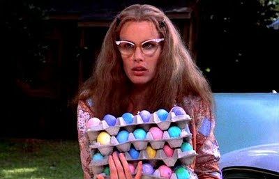 Annelle and the infamous Easter eggs. Steel Magnolias Quotes, Magnolia Movie, Steel Magnolias 1989, Daryl Hannah, Steel Magnolias, Chick Flicks, Good Hair, About Time Movie, Dolly Parton