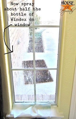 How to frost a window - House of Hepworths Frosted Window Diy, Diy Frosted Glass Window, Front Door Side Windows, Old Window Panes, Light Window Treatments, Mobile Home Renovations, Frosted Glass Window, Double Pane Windows, Wood Repair