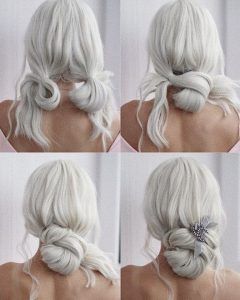 Cabelo Pin Up, Easy Homecoming Hairstyles, Wedding Hairstyles Tutorial, Simple Wedding Hairstyles, Elegant Wedding Hair, Fishtail Braid, Hairstyle Tutorial, Hair Tutorials, Homecoming Hairstyles