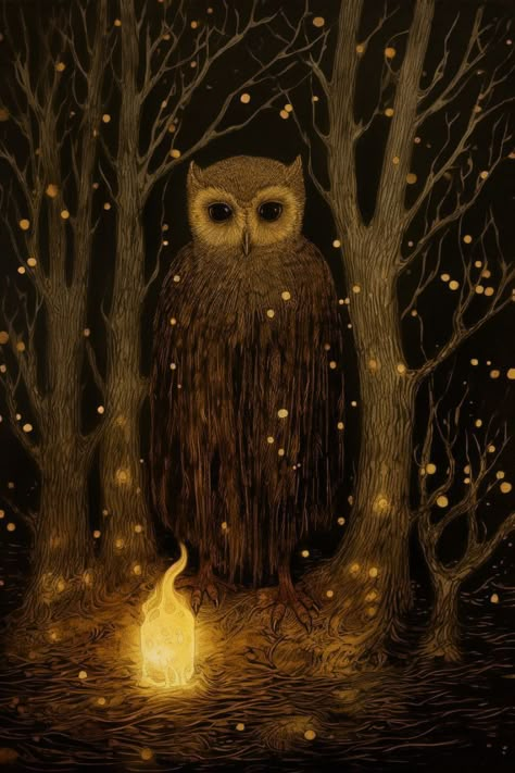 Fairytale Images, Cute Animals Drawings, Spirit Animal Meaning, Owl Sketch, The Otherworld, Beautiful Owls, Whimsy Art, Winter Owl, Easy Room Decor