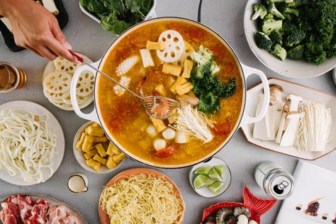 Sweet and Sour Vietnamese Hot Pot Recipe · i am a food blog i am a food blog Vietnamese Hot Pot Recipe, Beef Hot Pot Recipe, Vietnamese Hot Pot, Food Competition, Vietnamese Beef, Hot Pot Recipe, Sichuan Food, Vietnamese Dishes, Noodle Soups