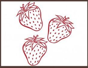 Strawberries Summer Sweet Vinyl Decal Home Wall  Art Quote Strawberry Drawing, Sticker Inspiration, Strawberry Tattoo, Kitchen Cute, Poke Tattoo, Wall Home Decor, Tattoo Flash Art, Tattoo Outline, Arte Inspo