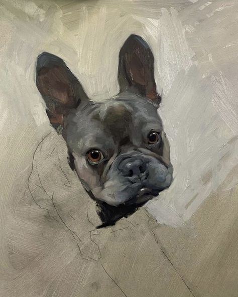 Jennifer Gennari, Pet Portrait Paintings, Dog Portraits Painting, Dog Portraits Art, Dynamic Painting, Animal Portraits Art, Custom Dog Portraits, Creative Painting, Realism Art