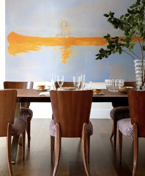 Dining Room Oversized Art, Big Canvas Art Living Room, Large Art In Dining Room, Large Art Prints For Walls, Large Painting Living Room, Big Paintings For Living Room, Big Wall Art Living Room, Wall Art Dining Room Ideas, Mural Dining Room