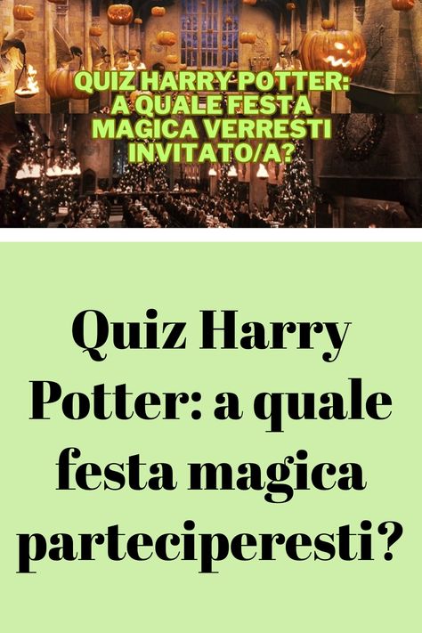 All’interno dell’universo magico di Harry Potter, sono molte le cerimonie e le feste che si svolgono regolarmente, mentre altre sono eventi irripetibili. Tra le più… Ron E Hermione, Quiz Harry Potter, Hogwarts, Harry Potter