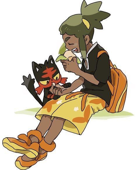 Hau Pokemon, Pokémon Trainers, Pokemon Moon, Pokemon Trainers, Pokemon Alola, Pokemon Oc, Animation Art Sketches, Pokemon Stuff, Nintendo Art