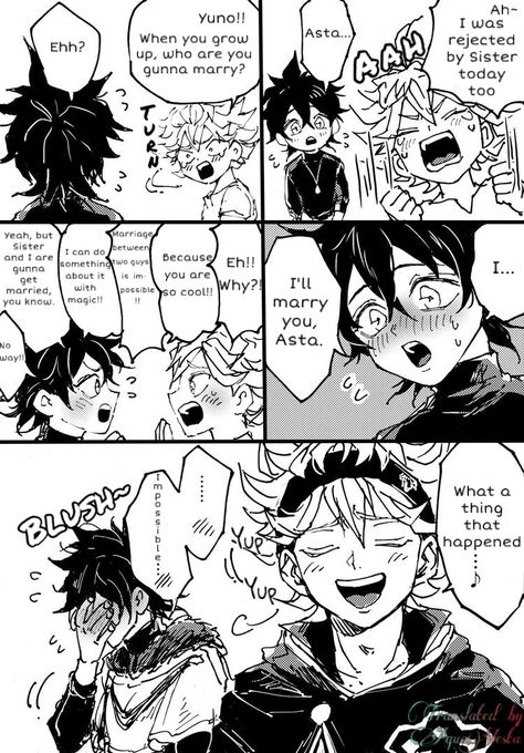 Black Clover Yuno X Asta, Asta X Yuno, Black Clover Ships, Yuno Black Clover, Black Clover Yuno, Comic Book Template, Black Clover Asta, Fairy Tail Pictures, Clover Manga