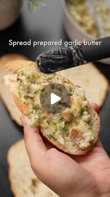 Garlic Breads, Pizza Seasoning, Content Strategist, Onion Butter, Beautiful Bread, Fried Garlic, Caramelised Onion, Garlic Dip, Garlic Cheese Bread