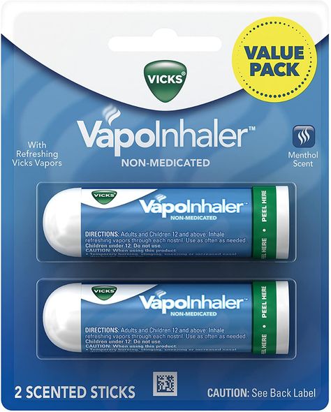 Vicks Inhaler, Sinus Medicine, Nasal Inhaler, Vicks Vapor, Vicks Vaporub Uses, Uses For Vicks, Nasal Spray, Vicks Vaporub, Clear Acne