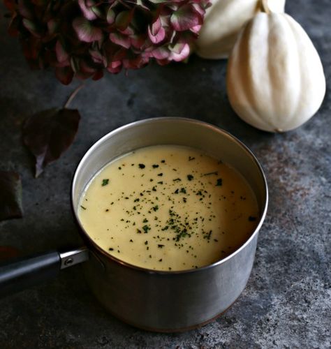 Potato and Acorn Squash Soup Roasted Acorn Squash Soup, Acorn Squash Tomato Soup, Acorn Squash And Pumpkin Soup, Acorn Squash And Apple Soup, Squash Soup Acorn, Acorn Squash Soup, Carrot Ginger Soup, Acorn Squash Recipes, Squash Soup Recipe