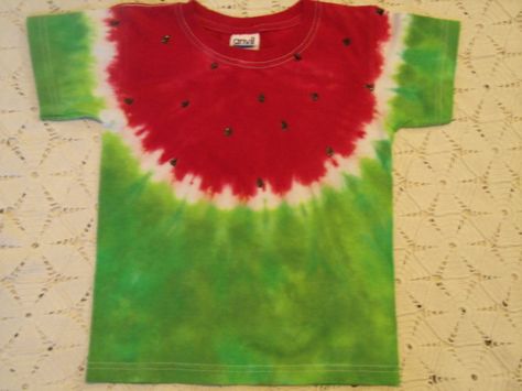 Fixing Clothes, Dye Projects, Tie Dye Hat, Tie Dyed, Tie Dye Top, Kiwi, Melon, Batik, Watermelon