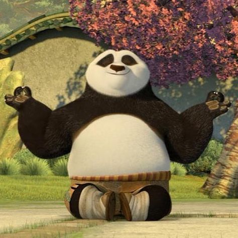 "If you only do what you can do, you will never be more than you are now" - says the Master Shifu to Po as he, the Dragon Warrior (aka Kung Fu Panda), complains that his first experience teaching was a disaster and asks Shifu why he made him do it when he knew he would fail.  Funny. Just as I was thinking about my fear of teaching yoga. I was asking myself if I have convinced myself I don't want to only because I am afraid to... #kungfupanda3 #yoga #fear Master Shifu, Kung Fu Panda 3, Kung Fu Panda, Twisted Humor, Panda Bear, Kung Fu, Dreamworks, Inner Peace, True Stories