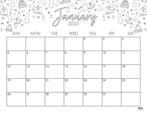 Find a design and calendar perfect for your needs by choosing from 107 different January 2025 monthly calendars. Print from home. 100% FREE! Memorial Day Coloring Pages, Thanksgiving Color, Calendar Layout, Monthly Calendar Template, Life Binder, Thanksgiving Coloring Pages, Monthly Calendar Printable, Easter Coloring Pages, Free Printable Calendar